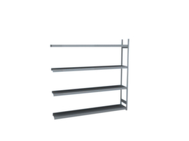 hofe Rayonnage grande largeur avec tablettes en acier