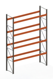 META Rayonnage à palettes MULTIPAL pour 20 palettes, largeur 3770 mm, 5 niveaux de stockage