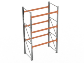 META Rayonnage à palettes MULTIPAL pour 8 palettes, largeur 1995 mm, 4 niveaux de stockage