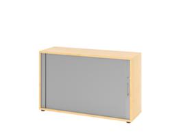 Armoire à rideaux transversaux