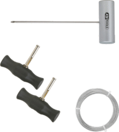 KS Tools Set de coupe avec fil de coupe noué