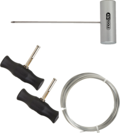 KS Tools Set de coupe avec fil de coupe à 4 faces