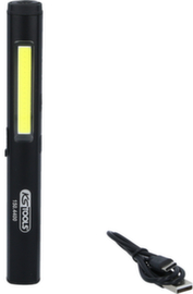 KS Tools Lampe d'inspection à bande LED COB 350 Lumen avec spot LED UV et pointeur laser