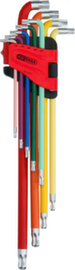 KS Tools Jeu de clés d'angle Torx à bille