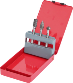 KS Tools Ensemble de fraises HM dans un coffret en tôle d'acier