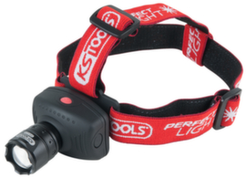 KS Tools Lampe frontale perfectLight avec focus 140 lumens