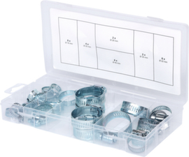 KS Tools Assortiment de colliers de serrage