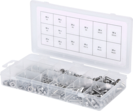 KS Tools Assortiment de vis mécaniques à tête cylindrique