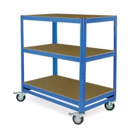 UDOB&Auml;R Chariot &agrave; &eacute;tag&egrave;res, force 150 kg, 3 plateaux