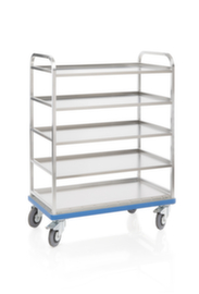 Gmöhling Chariot à étagères en aluminium G®-ORG
