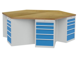 Bedrunka + Hirth établi de groupe avec panneau multiplis