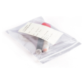 500 sachets zip double poche