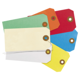 Étiquette américaine rouge sans attache 100 x 51 mm