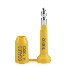 Scellé haute sécurité jaune