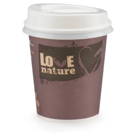 1000 couvercle CPLA pour gobelet carton SB09