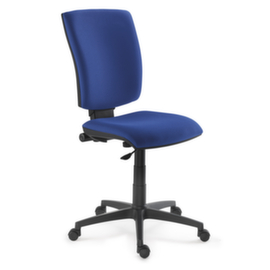 chaise de bureau pivotante avec revêtement en tissu