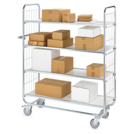 Chariot modulaire à étagères