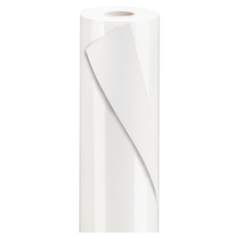 Papier cadeau blanc pelliculé