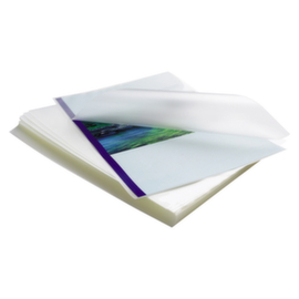 100 pochettes transparentes pour plastification à chaud