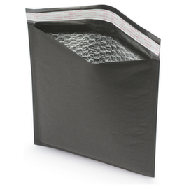 100 pochettes matelassée bulles noire mate