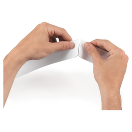 Etiquette magnétique  prédécoupée en rouleau 150m x 50mm