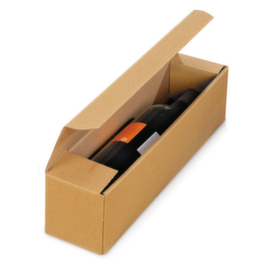 Boîte bouteilles brune (pour 1 bouteille)