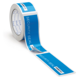 Adhésif de sécurité renforcé bleu