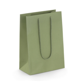 25 sacs pelliculés vert effet mat