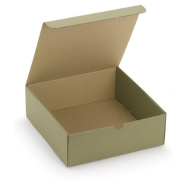 50 coffrets cadeau en micro-cannelure 230 x 230 x 80 mm