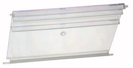 Zichtvenster voor euronorm-stapelbak met grijpopening