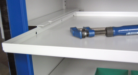 PAVOY Uittrekbaar legbordvoor lessenaarkastvan staalverzinkt