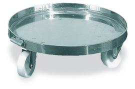 Trolley voor conische containers, voor 80 l bak, staal galvanisch verzinkt