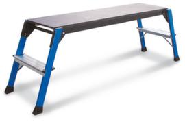 Krause Werkplatform StepTop®zeefdrukplaat bordes H x B x D 470 x 300 x 1090 mm2 x 2 trede(n)in-/uitklapbaar
