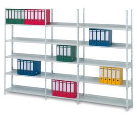 hofe Schroefstelling voor dossiers, 5 vloer, met corrosiebeschermende zinklaag