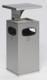 Combi-asbak met 3 inworpopeningen