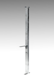 VAR Paal voor afvalbakverzinkt staal