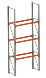 META Palletstelling MULTIPAL voor 4 pallets, 1825 mm breed, 4 opslagniveaus