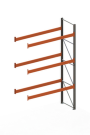 META Palletstelling MULTIPAL voor 12 pallets, 2785 mm breed, 4 opslagniveaus