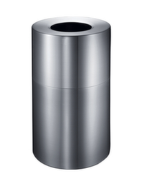 Aluminium afvalbak130 lH x Ø 830 x 508 mmromp aluminium