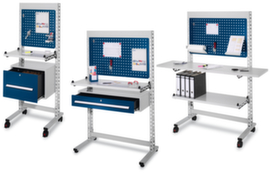 Kappes Stawerkplek RasterPlan® met geperforeerde plaat en hygiënemiddelen