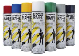 Speciale verf voor vloermarkeerapparaat