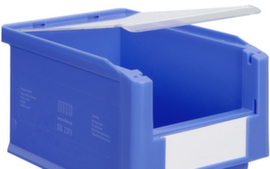 Stofdeksel voor zichtbakken