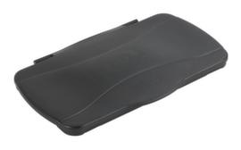 Rubbermaid Scharnierdeksel Slim Jim® voor afvalverzamelaar, zwart