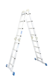 Krause Vierdelige multifunctionele vouwladder STABILO® Professional
