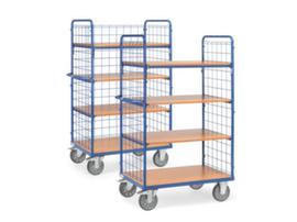 fetra Etagewagen met draadgaaswanden