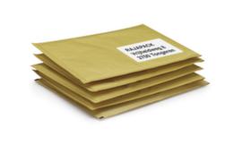 Bruine luchtkussenenvelop