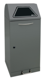 stumpf Afvalverzamelaar met zelfsluitende inworpklep