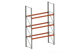 META Palletstelling MULTIPAL voor 12 pallets, 2870 mm breed, 4 opslagniveaus