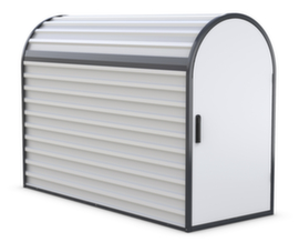 Fietsgarage BikeBox 3, hoogte x breedte x diepte 1400 x 820 x 2050 mm