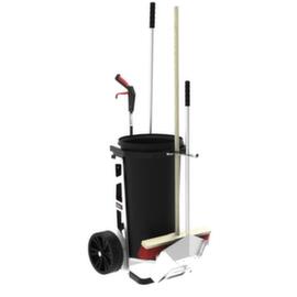 Flora Reinigingswagen Easy Arena Performance Edition1 x 60 l bak3 apparaathoudersH x B x D 1370 x 500 x 510 mm2 wielen